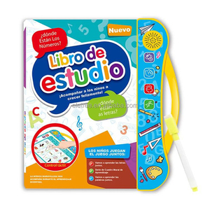 Eleetre <span class=keywords><strong>Libro</strong></span> Educacion Temprana <span class=keywords><strong>Libro</strong></span> En Espanol Ingles De Electronica Interactivos Para Ninos Con Sonido Libros Para Niños - Product Image 1