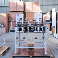 Machine d'essai de cisaillement direct à quatre échantillons, machine numérique d'analyse des sols