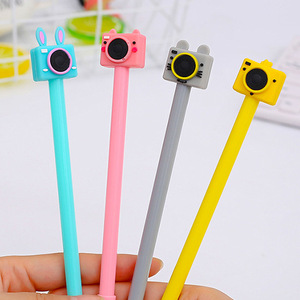 Coreano Papeleria Ecologica Della Novità Sottile Assortiti Colori Superiore della Fotocamera <span class=keywords><strong>Penna</strong></span> Gel Kawaii per I Bambini - Product Image 1