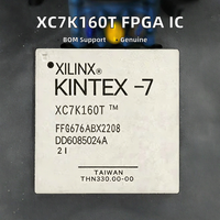 Circuit intégré FPGA Xilinx Kintex-7 XC7K160T-2FFG676C pour traitement haute vitesse et communication vidéo, montage en surface, 0°C~85°C