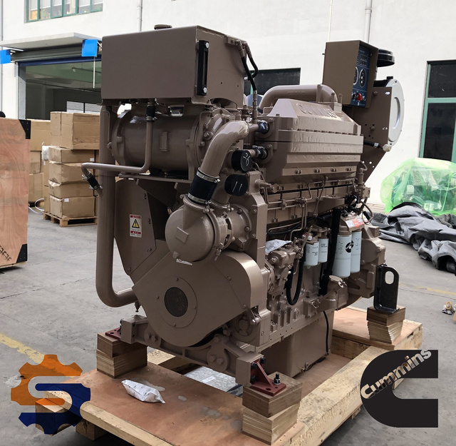 Boat Diesel Engine Chongqing Cummins KT19-M 317KW 425HP 1800RPM KT19-M425 Marine Engine Set With Turbocharged