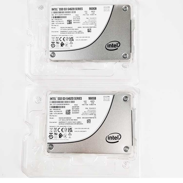 Brand New Enterprise Level S4620 SATA 2.5 Inch 960g Internal Server Solid State Disk Drive SSD