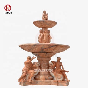 Utdoor-fuente de agua de mármol para niños, decoración moderna de piedra natural para el hogar - Product Image 3