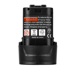 Oem/odm סוללה להחלפת כלי mak <span class=keywords><strong>10.8v</strong></span>/12v לסוללת יון למקדחה - Product Image 3