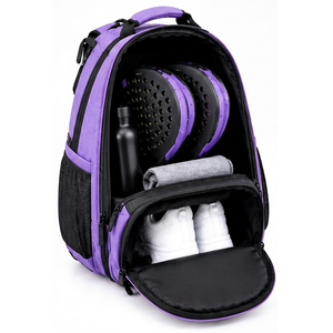 Bolsa Deportiva para Raqueta de Pádel, Portátil, de Hombro, Cruzada, Ligera, Resistente, para Raqueta de Tenis de Playa, Bolsa para Raqueta de Pickleball - Product Image 5