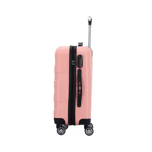 Wholesale Men's And Women's Suitcase 3 Piece Set Aluminum Frame Travel Bags Large Capacity Luggage With Universal Wheels