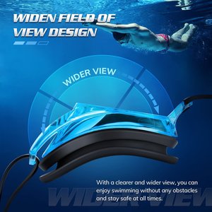 Gafas de carreras de alta calidad para adultos Antiniebla Gafas de natación impermeables de alta definición Gafas de natación a prueba de fugas - Product Image 5
