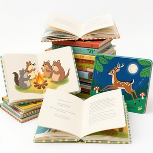 Libros de Cuentos Educativos de Tapa Dura para Niños ECO con Impresión de Logotipo Personalizado, Materiales de Papel y Cartón para el Aprendizaje Infantil - Product Image 3