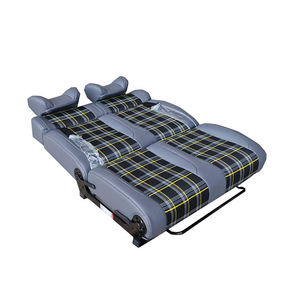 Siège-lit pliable de luxe personnalisé AutoLiuma, confortable, en tissu simili cuir PU, compatible avec Ford Transit, Ram Promaster, <span class=keywords><strong>Mercedes</strong></span> - Product Image 1