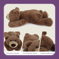 Peluche Lestée Personnalisée Anti-Anxiété Parfumée à la Lavande et Chauffable, Jouet en Peluche Lesté sur Mesure