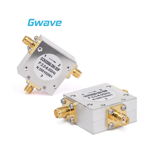 Circulador de <span class=keywords><strong>RF</strong></span> con aislamiento de 15dB Conector hembra SMA de 20 vatios de potencia Ancho de banda de 2 a 6GHz - Product Image 1
