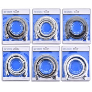 Tubo <span class=keywords><strong>Flessibile</strong></span> per Doccia in PVC ad Alta Densità Antiesplosione, Durevole, Facile da Installare, Accessorio Moderno Universale per Bagno, Grande Flusso d'<span class=keywords><strong>Acqua</strong></span> - Product Image 5