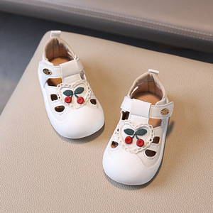 Sandales d'été pour bébé fille princesse Nouvelles chaussures à semelle souple pour tout-petits avec semelle intérieure antidérapante respirante en PVC et EVA - Product Image 2