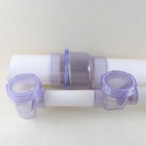 पारदर्शी <span class=keywords><strong>pvc</strong></span> चेक वाल्व 50 75 110 घरेलू गंध कीट रोकथाम इंजेक्शन मोल्ड पाइप जल निकासी स्वच्छता फ्लिप चेक अधिक - Product Image 3