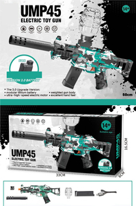 New Arrival Liên Tục Lửa Tec-9 Điện Đồ Chơi Súng Nhựa Thực Tế Đồ Chơi Súng Splatter Blaster Súng Cho Trẻ Em Đạn - Product Image 6