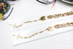 BZM-collar <span class=keywords><strong>de</strong></span> acero inoxidable para mujer, collar <span class=keywords><strong>de</strong></span> <span class=keywords><strong>Rosario</strong></span> <span class=keywords><strong>de</strong></span> moda chapado, protección <span class=keywords><strong>de</strong></span> color <span class=keywords><strong>de</strong></span> 2 años, + 316L alto pulido, nuevo, <span class=keywords><strong>2022</strong></span> - Product Image 4