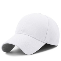 TTB-gorras de béisbol personalizadas para hombre y mujer, gorra de béisbol de 6 paneles, Color liso blanco, para deportes al aire libre, de verano, promocional