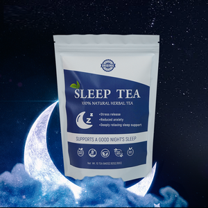 Thé en poudre Chinaherbs Naturel Bonne Nuit, saveur personnalisée, pour un sommeil profond, à base de plantes biologiques, pour le bien-être holistique - Product Image 2