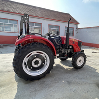 Mini tracteur familial de petite puissance 50-180 ch, tracteurs agricoles à quatre roues compacts pour l'agriculture