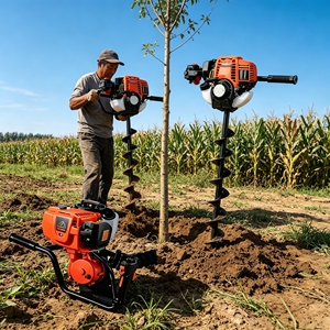L&P Promotion <span class=keywords><strong>Tarière</strong></span> thermique pour le forage de poteaux de clôture agricole et la plantation d'arbres - Product Image 6