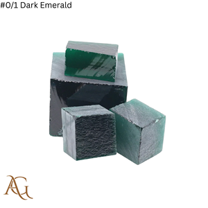 Nano Diamante en Bruto Cultivado en Laboratorio # Gema de Color Verde Esmeralda Oscuro 0/1, Corte de Gema, Sintética, Simulada, Creada en Laboratorio, Nanosital - Product Image 3