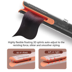 มาพร้อมกับการชาร์จอย่างรวดเร็วแบบ2 in 1ที่ดัดผมไร้สายและที่หนีบผมตรงแบบไร้สาย - Product Image 3