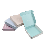 Boîtes rigides en carton ondulé écologiques et recyclables personnalisées, chaussettes, sous-vêtements, gaufrage, laminage mat, emballage cadeau, expédition