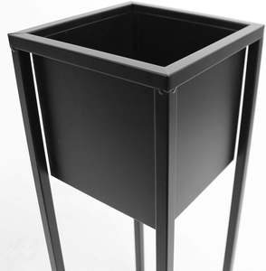 Vente chaude Métal Pliant Séchoir Noir Blanc pour Fleur Use Home Decor Salon Chambre Bureau - Product Image 3