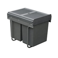 Poubelle escamotable moderne pour armoire de cuisine 10L 20L, poubelle à déchets, bac à ordures, abordable