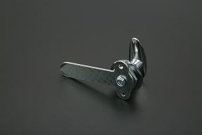 Cerradura de gabinete con manija en T eléctrica industrial de aleación de Zinc de color plateado LIDA A19 con cerradura y llave - Product Image 4