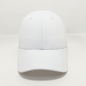 Gorra de Béisbol Blanca de 6 Paneles con Logotipo Personalizado, Corte Láser, Hecha en Vietnam, para Adultos, para Exteriores, Cuatro Estaciones, Alta Calidad, 100% Poliéster - Product Image 1