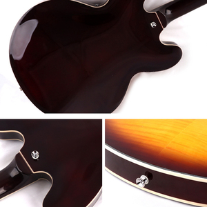 Guitare 22 frettes en érable avec corps en placage pour étudiants débutants - Product Image 6