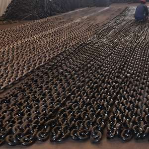 Hot Dip galvanizado <span class=keywords><strong>16mm</strong></span> G4 âncora cadeia resistente às intempéries durável para aplicações marinhas - Product Image 1