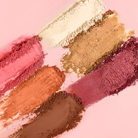 Palette d'ombres à paupières pressées végétaliennes avec logo personnalisé, maquillage magnétique, paillettes, mat, marque privée, ombre à paupières