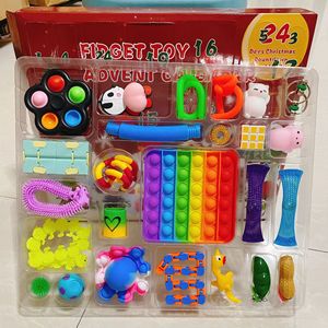 Giá Rẻ Trống Advent Lịch Giáng Sinh Mù Hộp DIY Bí Ẩn Giấy Bất Ngờ Hộp Quà Tặng Cho Trẻ Em Trẻ Em - Product Image 1