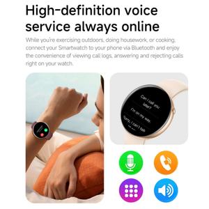 Nuevo Reloj Inteligente de Moda para Mujer L2, Múltiples Modos Deportivos, Monitor de Frecuencia Cardíaca, Monitorización del Sueño, Contador de Calorías, Reloj Inteligente de Fitness - Product Image 3