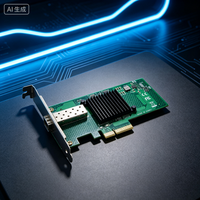 Adaptateur réseau à fibre optique X520-SR1 PCIe X4 à port unique 10G SFP