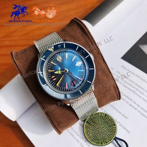 Reloj Mecánico de Lujo de Grado 5A para Hombre y Mujer, Serie Cultura Oceánica, Resistente al Agua, Estilo Breitling - Product Image 3