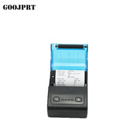 Printer Thermal Mini Portabel BT 58mm untuk Supermarket Grosir dengan Pemotong Otomatis dan USB untuk Terminal POS Kompatibel MTP-2