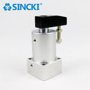 Cilindro Pneumatico di Bloccaggio <span class=keywords><strong>Rotante</strong></span> a Doppio Braccio SINCKI ACKDR ACKDL, Alesaggio 25-63mm, Rotazione Bidirezionale - Product Image 4