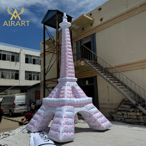 Torre Eiffel Gonfiabile Personalizzata Alta 6 Metri - Gigantesca Torre Eiffel Gonfiabile per Decorazioni di Centri Commerciali e Piazze - Product Image 3