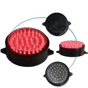 Semaforo LED Rosso Giallo Verde da 100mm 4 Pollici DC12V DC24V Certificato CE Adatto per il Controllo dei Segnali a Piccole Incroci Stradali - Product Image 6