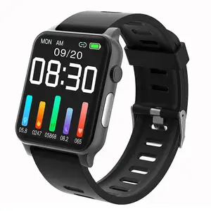 Spovan SW12 Waterproof Android iOS Fitness Men Smart Watch With Heart Rate Oxygen Monitor