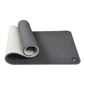 Tapete de Yoga Extra Grande de Alta Calidad, Ecológico, Premium, con Logotipo Personalizado, Nuevo Diseño, Apilable, de PU Natural, Antideslizante, de Goma Negra - Product Image 3