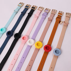 Anti-Verloren Waterdichte Airtag Hond Halsband Houder Voor <span class=keywords><strong>Puppy</strong></span> Kleine Honden Gps Tracker Veiligheid Pvc Air Tag Case Hond Halsband - Product Image 2