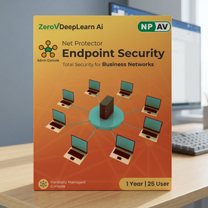 Net Protector Endpoint Security Business, Software de Administración Basado en Servidor para 25 Usuarios, 1 Año, para Protección de Redes Empresariales - Product Image 1