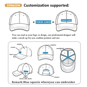 Gorra <span class=keywords><strong>de</strong></span> Béisbol Premium <span class=keywords><strong>de</strong></span> Alta Calidad, 100% Algodón, para Verano, Senderismo, Viajes, Deportes, Correr, Casual, Bordada, para Hombre - Product Image 2