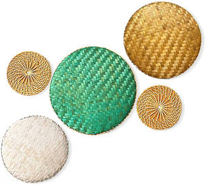 Cesta De pared Bohemia Para decoración del hogar, Cesta Para colgar De la pared, De 2022 unidades - Product Image 2