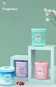 주문 도매 aromatherapy 향수 불꽃 없는 단단한 공기 reshener 양철 깡통 갈대 유포자 - Product Image 3