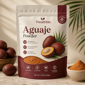 Polvere Naturale di Aguaje, Superfood Ricco di Vitamine <span class=keywords><strong>A</strong></span>, C ed E, <span class=keywords><strong>Integratore</strong></span> per la Salute di Pelle e Capelli - Product Image 1